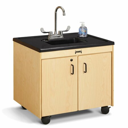 JONTI-CRAFT Clean Hands Helper Portable Sink, 26 in. Counter, Plastic Sink 1370JC